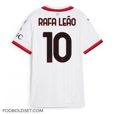 AC Milan Rafael Leao #10 Udebanetrøje Dame 2024-25 Kortærmet AC Milan Rafael Leao #10 Udebanetrøje Dame 2024-25 Kortærmet